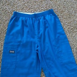 Cherokee scrub pants royal blue